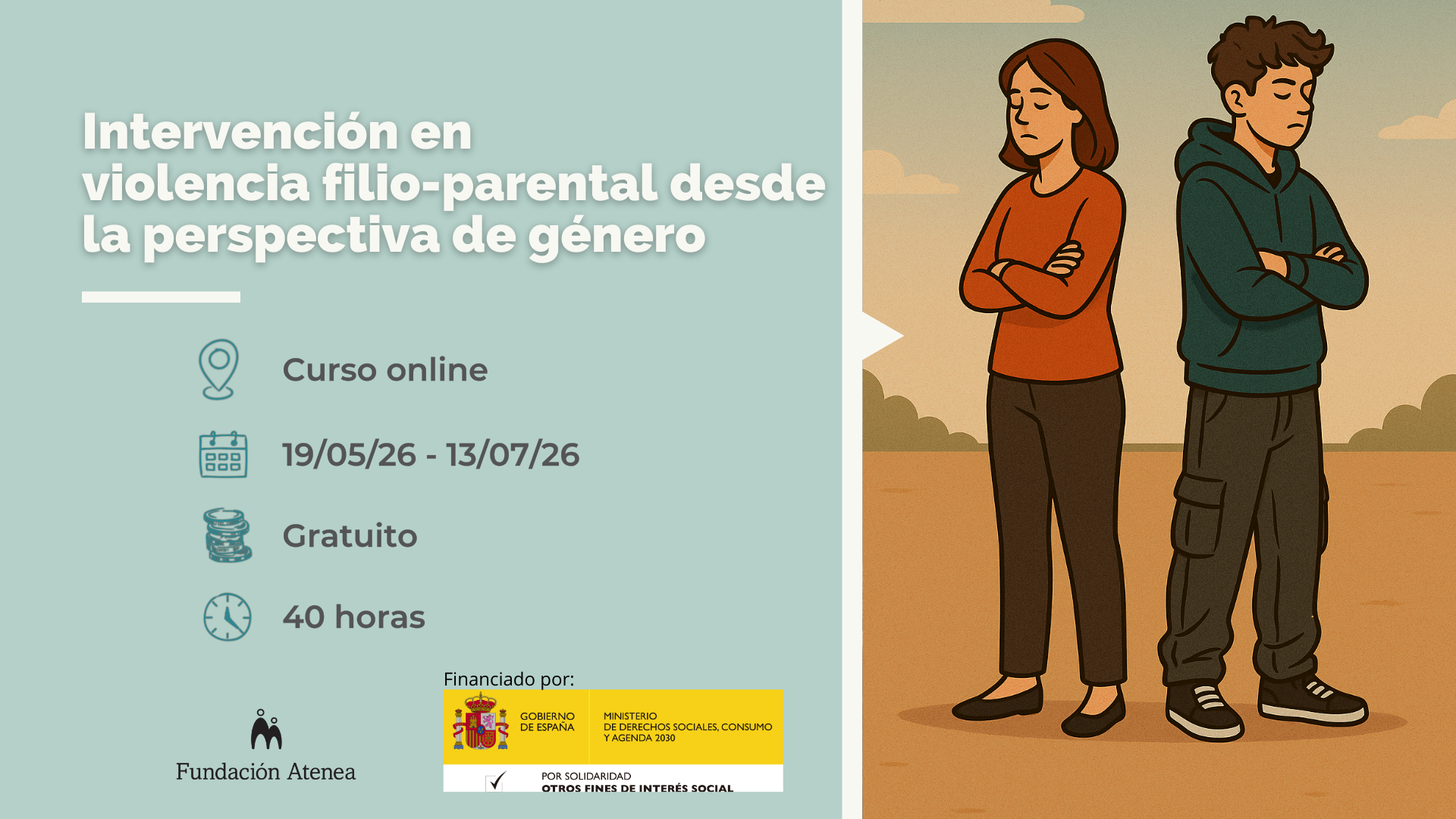 Fechas del curso 17 de marzo a 31 de mayo